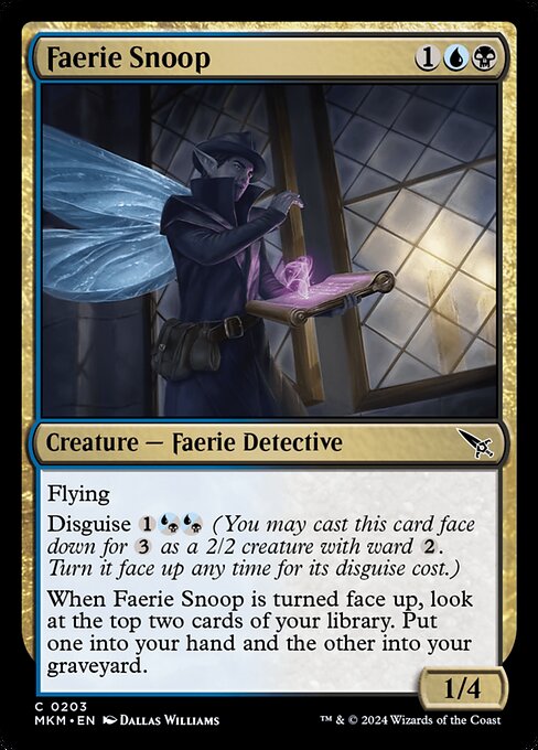 Murders at Karlov Manor - 203 - Faerie Snoop - Common