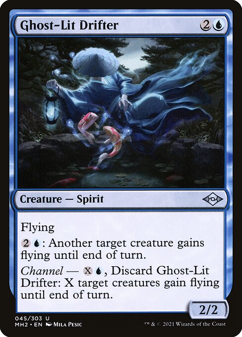 Modern Horizons 2 - 45 - Ghost-Lit Drifter - Uncommon