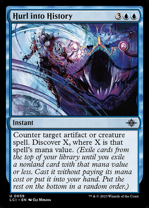 The Lost Caverns of Ixalan - 59 - Hurl into History - Uncommon
