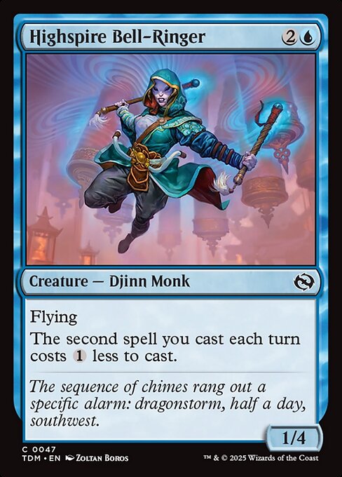 Tarkir: Dragonstorm - 47 - Highspire Bell-Ringer - Common