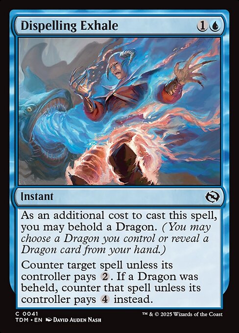 Tarkir: Dragonstorm - 41 - Dispelling Exhale - Common