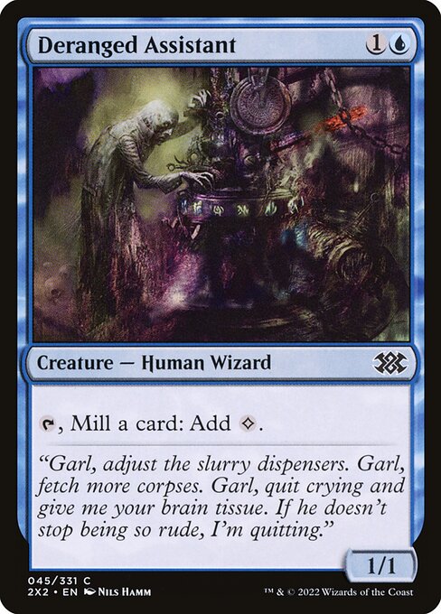 Double Masters 2022 - 45 - Deranged Assistant - Common