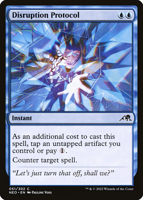 Kamigawa: Neon Dynasty - 51 - Disruption Protocol - Common