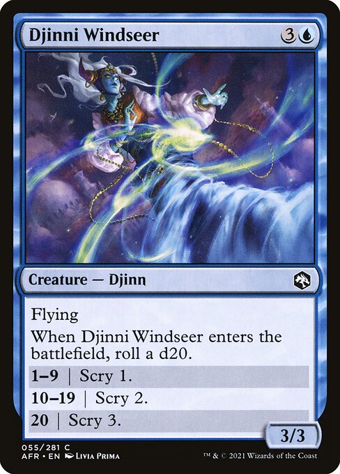 Adventures in the Forgotten Realms - 55 - Djinni Windseer - Common
