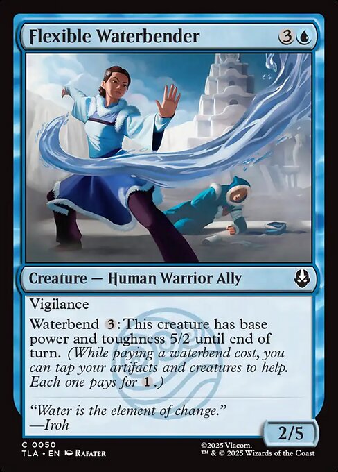 Avatar: The Last Airbender - 50 - Flexible Waterbender - Common