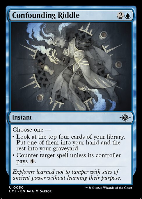 The Lost Caverns of Ixalan - 50 - Confounding Riddle - Uncommon