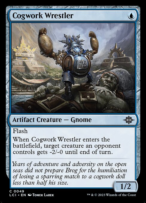 The Lost Caverns of Ixalan - 49 - Cogwork Wrestler - Common