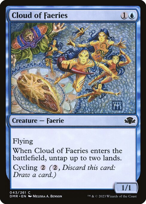 Dominaria Remastered - 43 - Cloud of Faeries - Common