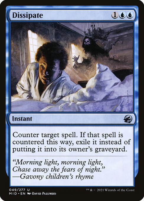 Innistrad: Midnight Hunt - 49 - Dissipate - Uncommon