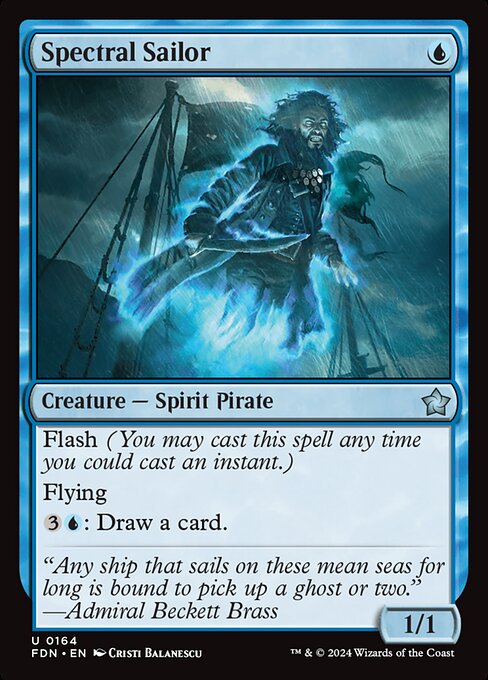 Foundations - 164 - Spectral Sailor - Uncommon