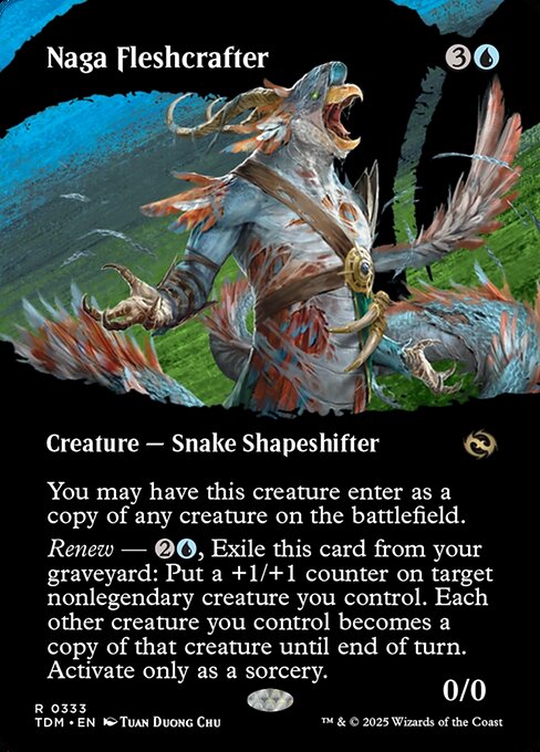 Tarkir: Dragonstorm - 333 - Naga Fleshcrafter - Rare