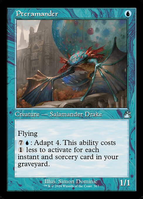 Ravnica Remastered - 317 - Pteramander - Uncommon