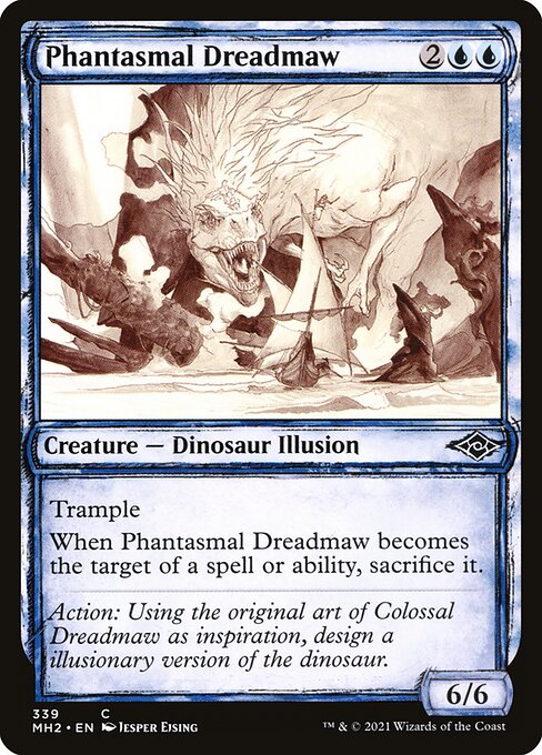 Modern Horizons 2 - 339 - Phantasmal Dreadmaw - Common