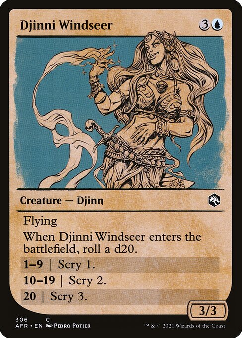Adventures in the Forgotten Realms - 306 - Djinni Windseer - Common