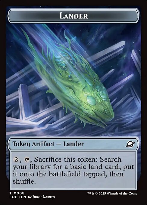 Edge of Eternities Tokens - 8 - Lander - Common