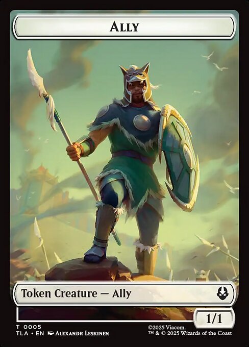 Avatar: The Last Airbender Tokens - 5 - Ally - Common