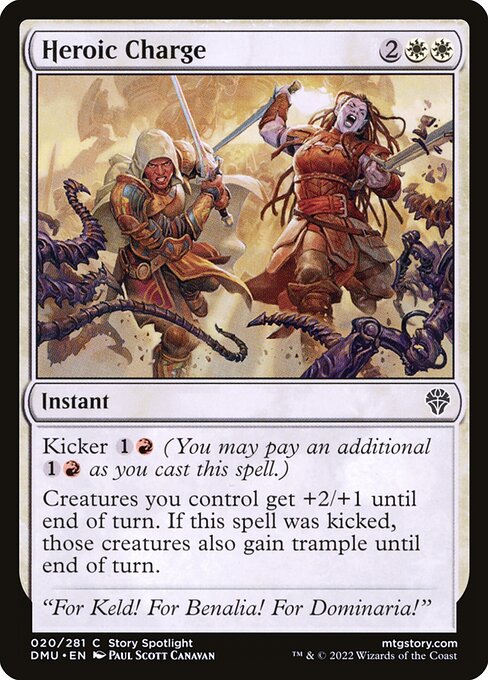 Dominaria United - 20 - Heroic Charge - Common