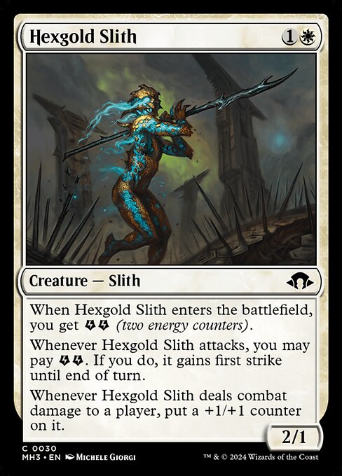 Modern Horizons 3 - 30 - Hexgold Slith - Common