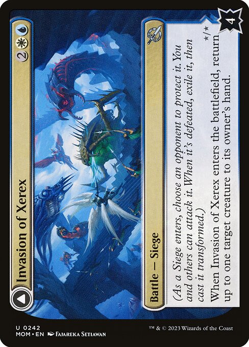 March of the Machine - 242 - Invasion of Xerex // Vertex Paladin - Uncommon