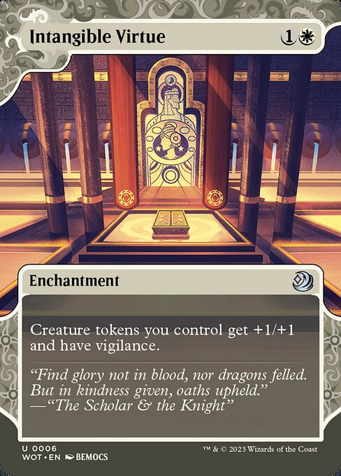 Wilds of Eldraine: Enchanting Tales - 6 - Intangible Virtue - Uncommon