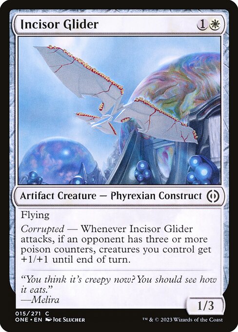 Phyrexia: All Will Be One - 15 - Incisor Glider - Common
