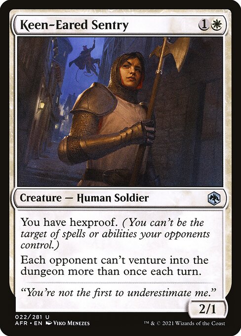 Adventures in the Forgotten Realms - 22 - Keen-Eared Sentry - Uncommon
