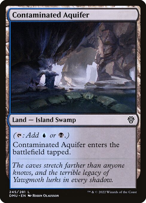 Dominaria United - 245 - Contaminated Aquifer - Common