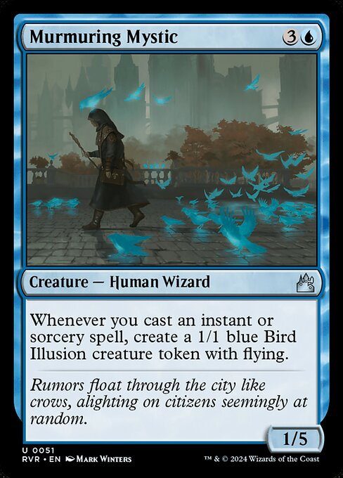 Ravnica Remastered - 51 - Murmuring Mystic - Uncommon