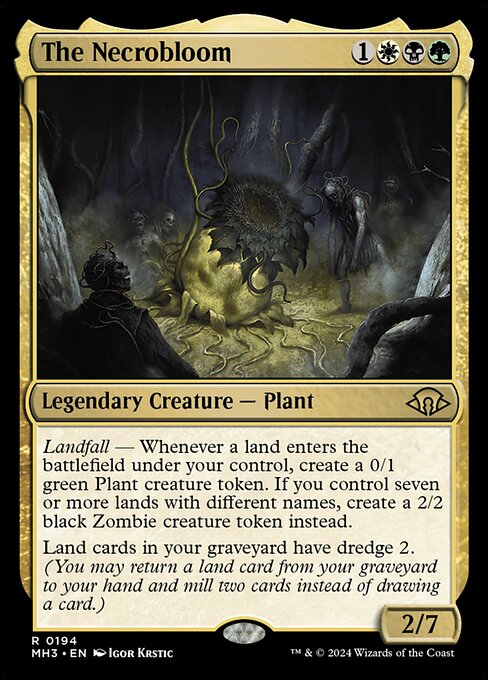 Modern Horizons 3 - 194 - The Necrobloom - Rare