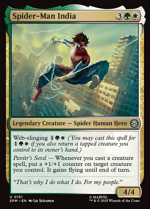 Marvel's Spider-Man - 151 - Spider-Man India - Uncommon