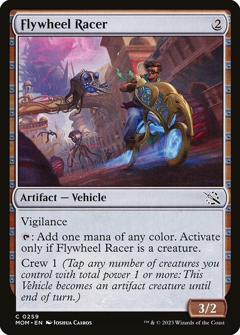 March of the Machine - 259 - Flywheel Racer - Common