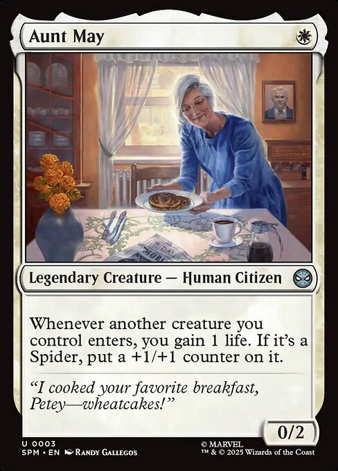 Marvel's Spider-Man - 3 - Aunt May - Uncommon