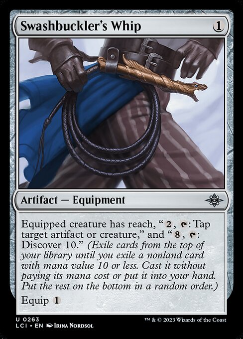 The Lost Caverns of Ixalan - 263 - Swashbuckler's Whip - Uncommon