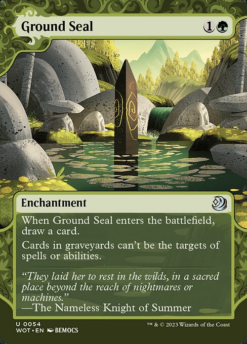 Wilds of Eldraine: Enchanting Tales - 54 - Ground Seal - Uncommon