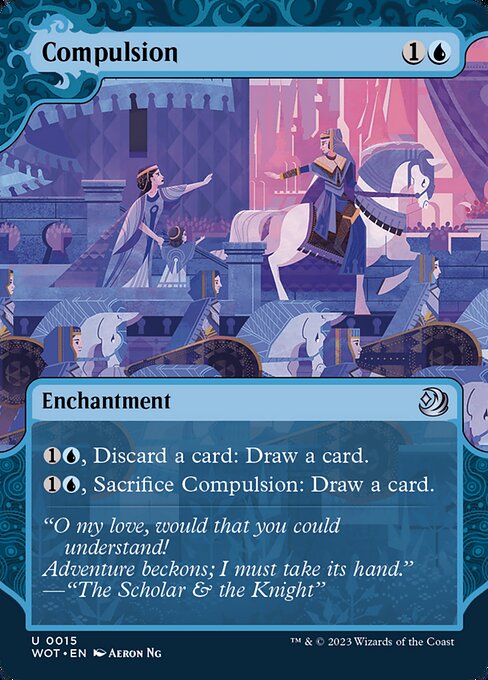 Wilds of Eldraine: Enchanting Tales - 15 - Compulsion - Uncommon