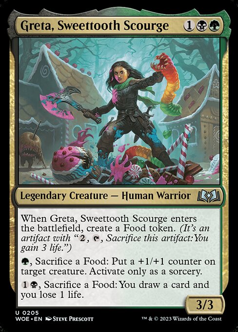 Wilds of Eldraine - 205 - Greta, Sweettooth Scourge - Uncommon