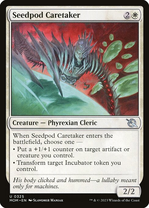 March of the Machine - 325 - Seedpod Caretaker - Uncommon