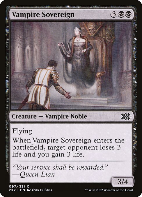 Double Masters 2022 - 97 - Vampire Sovereign - Common