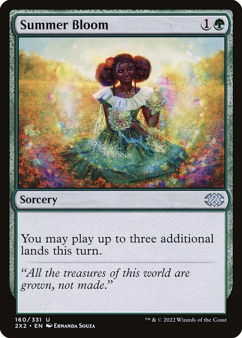 Double Masters 2022 - 160 - Summer Bloom - Uncommon