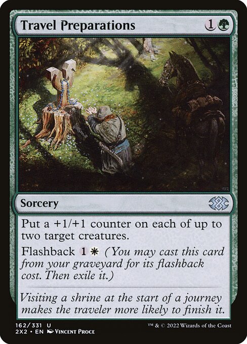 Double Masters 2022 - 162 - Travel Preparations - Uncommon