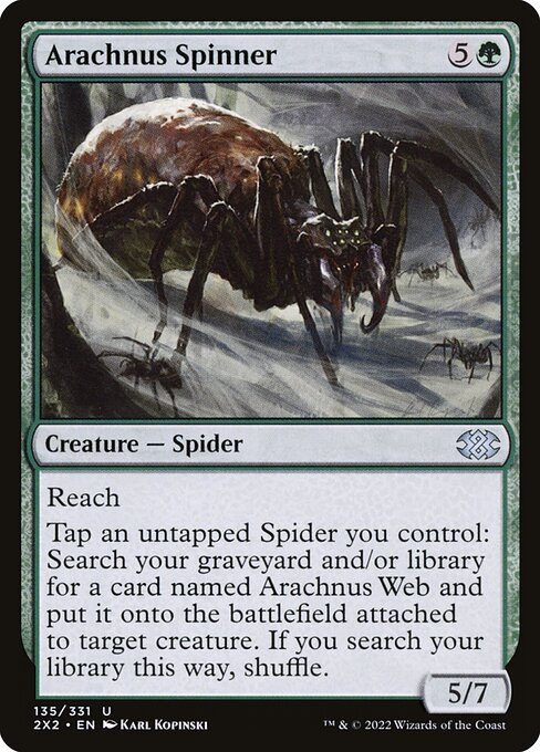 Double Masters 2022 - 135 - Arachnus Spinner - Uncommon