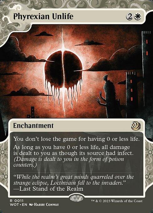 Wilds of Eldraine: Enchanting Tales - 11 - Phyrexian Unlife - Rare