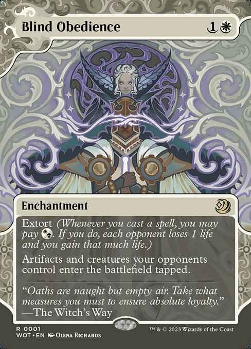 Wilds of Eldraine: Enchanting Tales - 1 - Blind Obedience - Rare