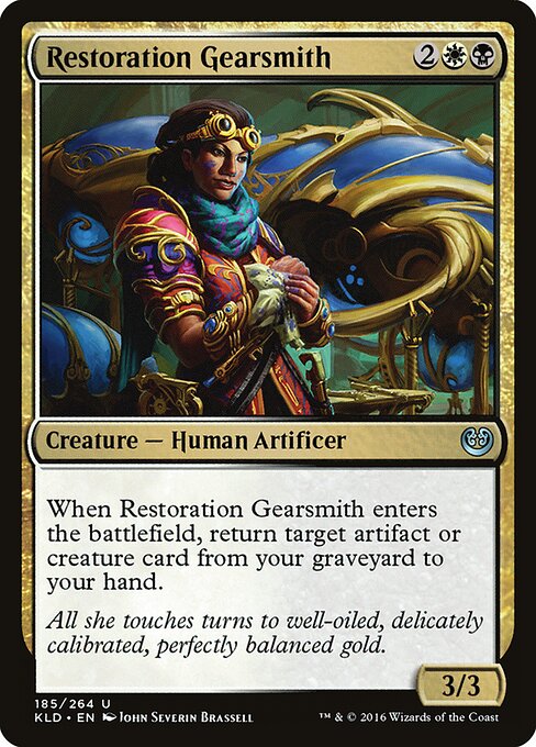 Kaladesh - 185 - Restoration Gearsmith - Uncommon