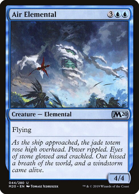 Core Set 2020 - 44 - Air Elemental - Uncommon