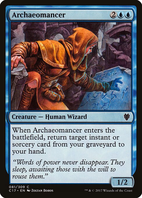 Commander 2017 - 81 - Archaeomancer - Common