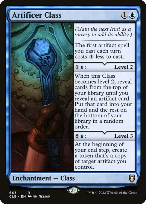Commander Legends: Battle for Baldur's Gate - 663 - Artificer Class - Rare