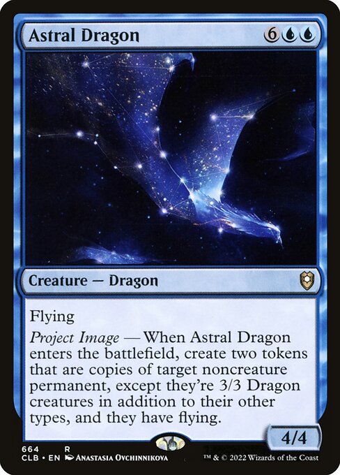 Commander Legends: Battle for Baldur's Gate - 664 - Astral Dragon - Rare