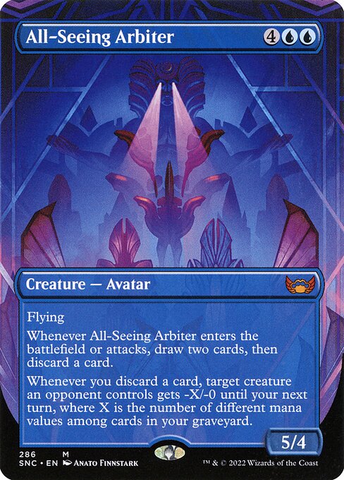 Streets of New Capenna - 286 - All-Seeing Arbiter - Mythic