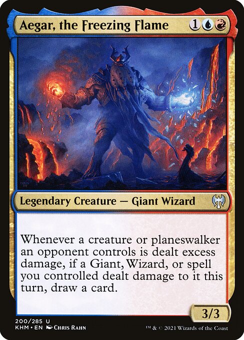 Kaldheim - 200 - Aegar, the Freezing Flame - Uncommon